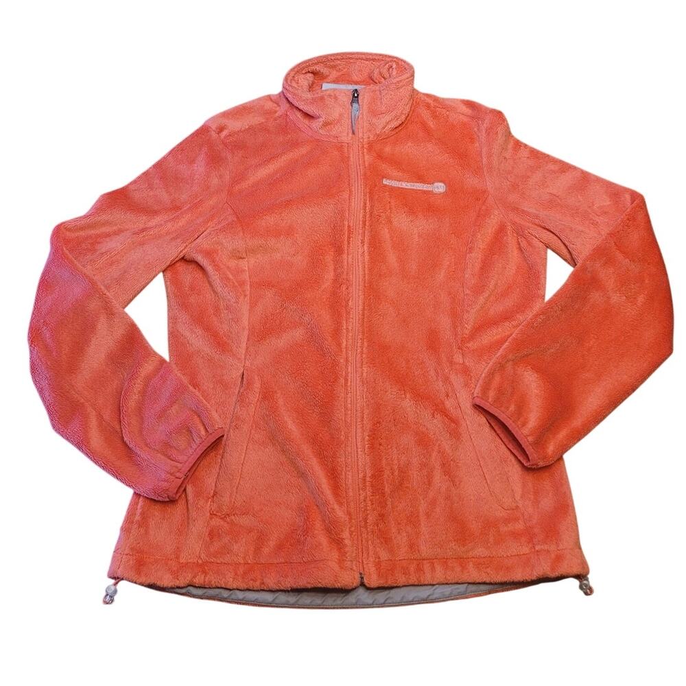 Free Country Women's Butter Pile FZ Fleece Jacket Pink Clay S Gorpcore Hiking
